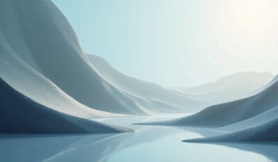 Abstracte sfeer van Linker omgeving Human Design en Left environment met focus en ruimtelijk overzicht