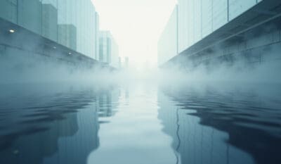 Abstracte sfeerbeeld voor Mental Projector Human Design