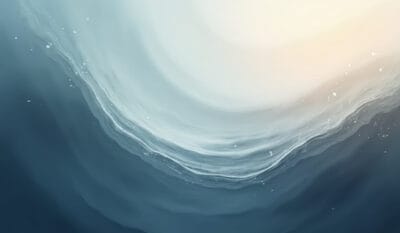 Abstracte hero-afbeelding voor Oordeel persoonlijkheidszintuig Human Design met verfijnde gelaagdheid en subtiele scherpte
